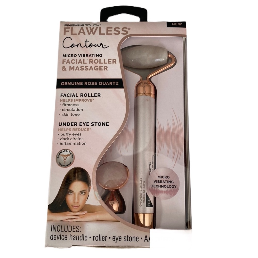 Finishing Touch Micro Vibrating Facial Roller & Massager
